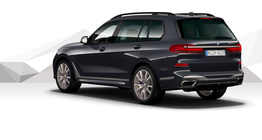 BMW X7 M50d xDRIVE Mpaket - šedá metalíza arctic